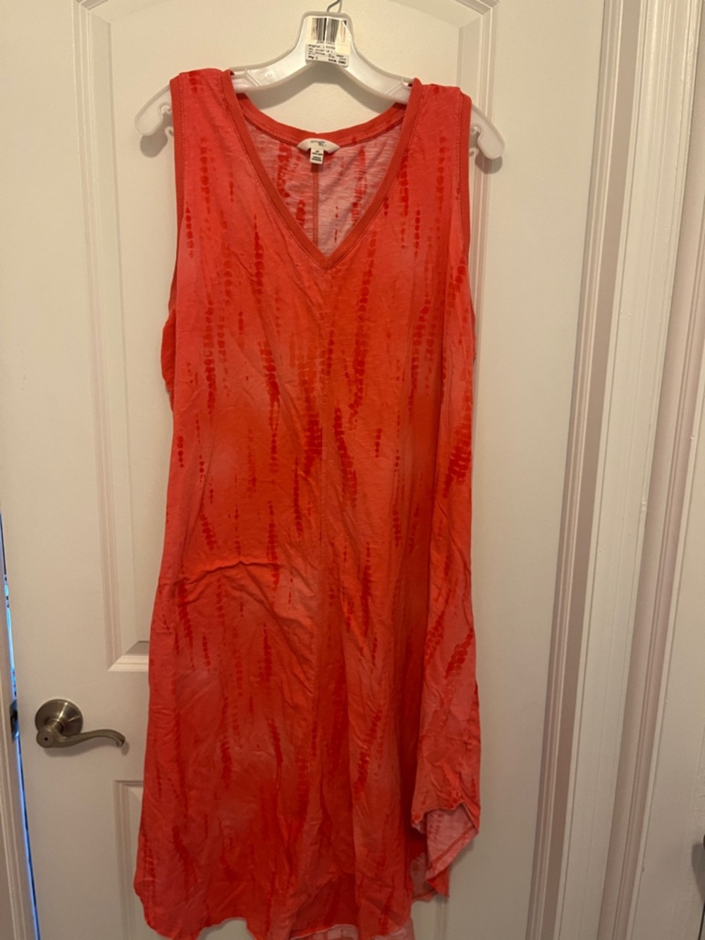 Terra & Sky Coral Tie-Dye Tank Top